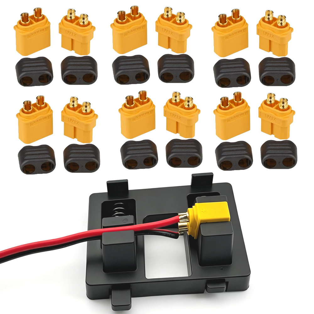 Drone Rc Link - XT60 Connector Plug with Sheath Housing