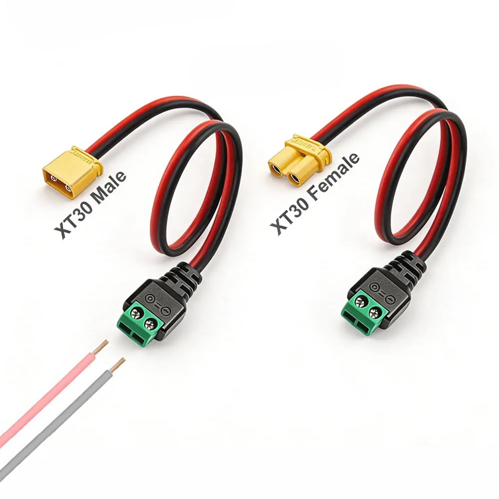 Drone Rc Link - XT30 Male Female Connector Plug to