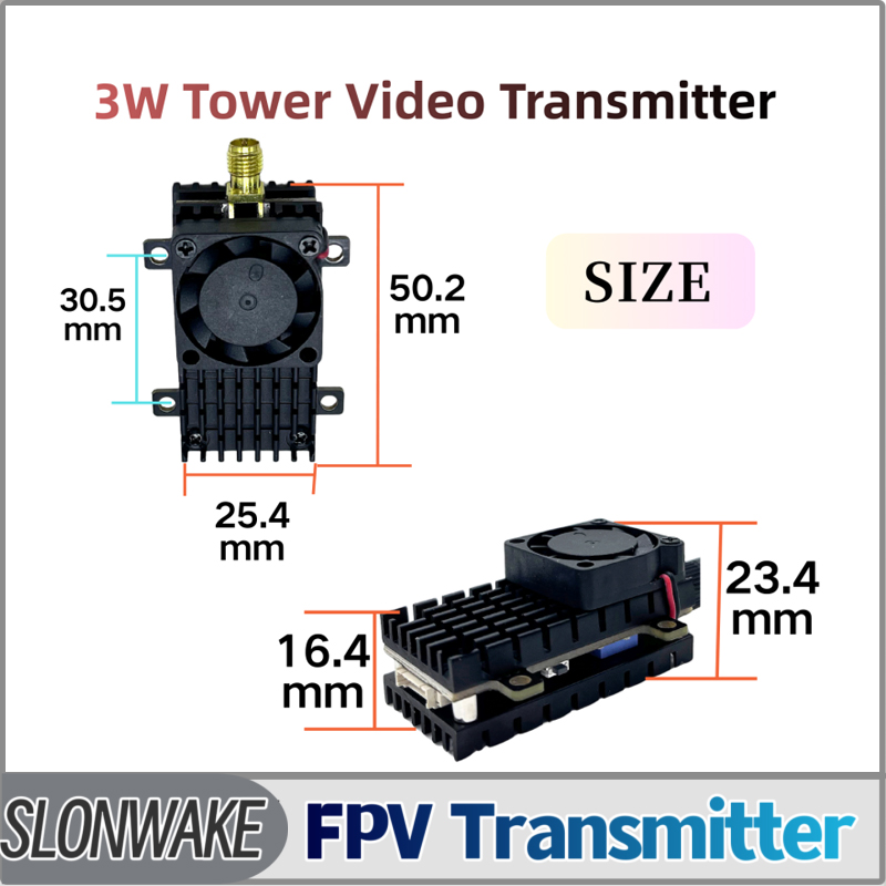 Drone Rc Controller - SLONWAKE 5.8G 3000mW Simulation VTX FPV