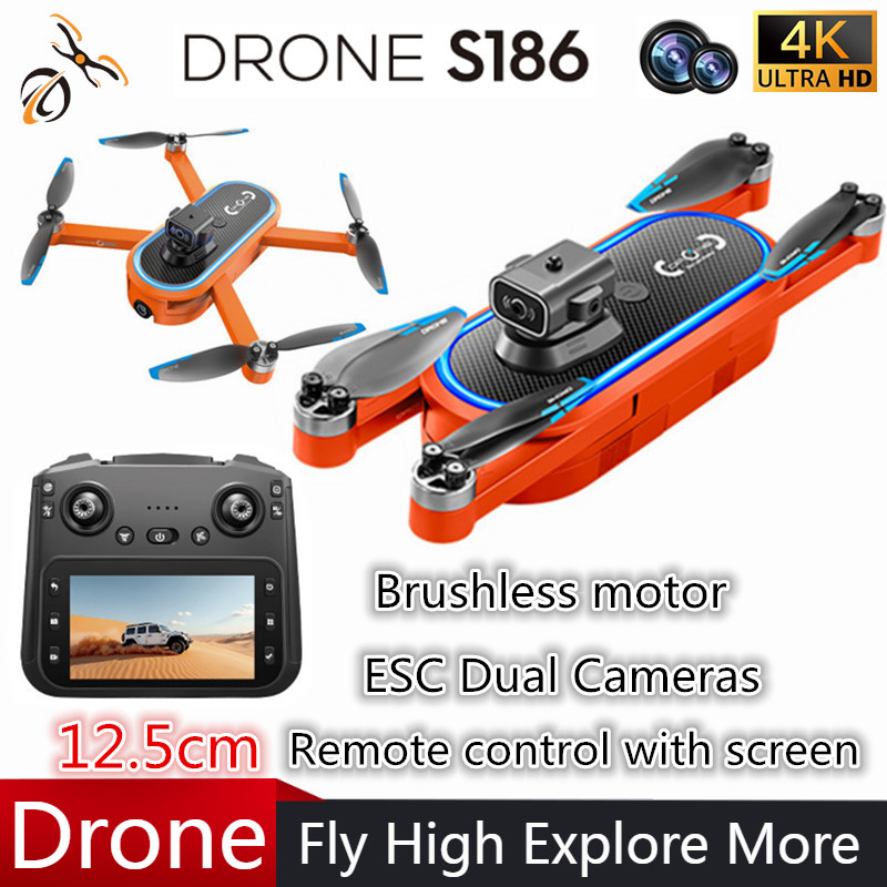 2025 S186 Drone Professional 4 - Drone Rc App recension och pris