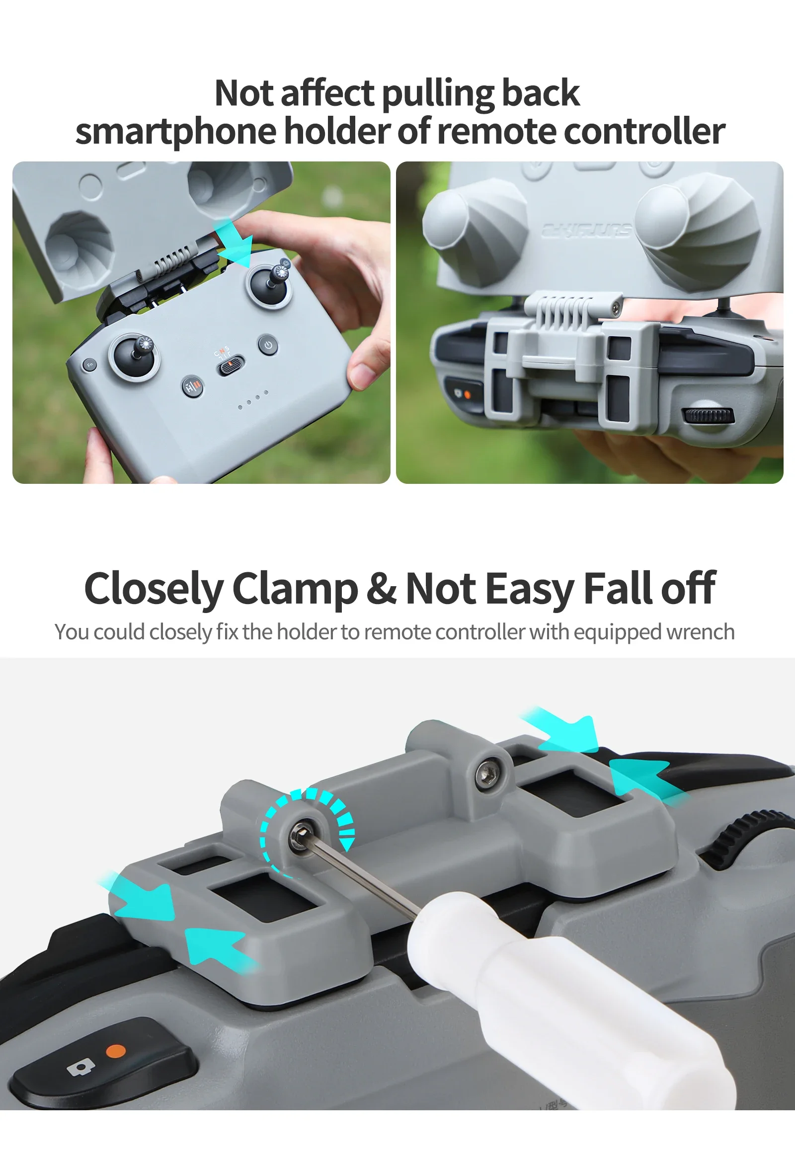 2 in 1 Controller Protector Su - Drone Dji Rc N3 recension och pris