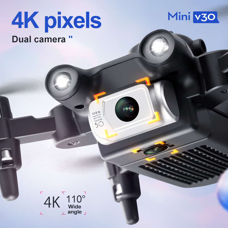 Mini V30 WiFi FPV Drone With 4 - Drone Rc App recension och pris