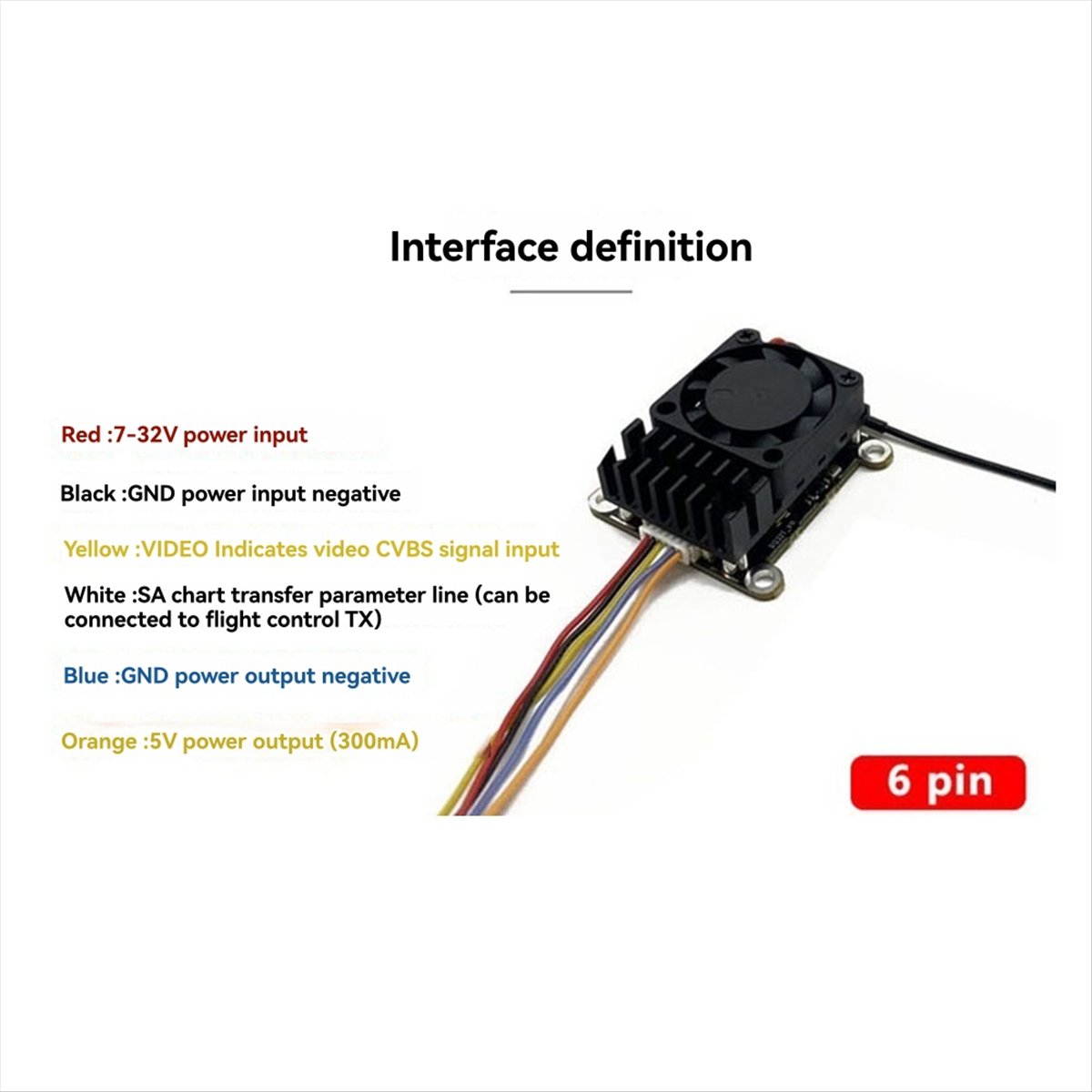 5.8G 2W VTX 2000mW FPV Video T - Rc Transmitter Drone recension och pris