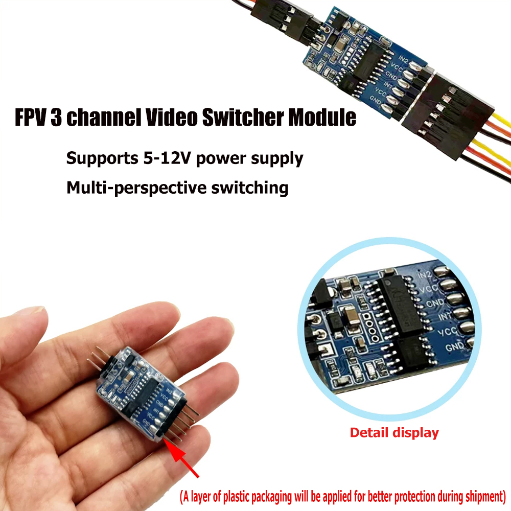 5.8G 3 Channel Video Switcher  - Drone Rc Controller recension och pris