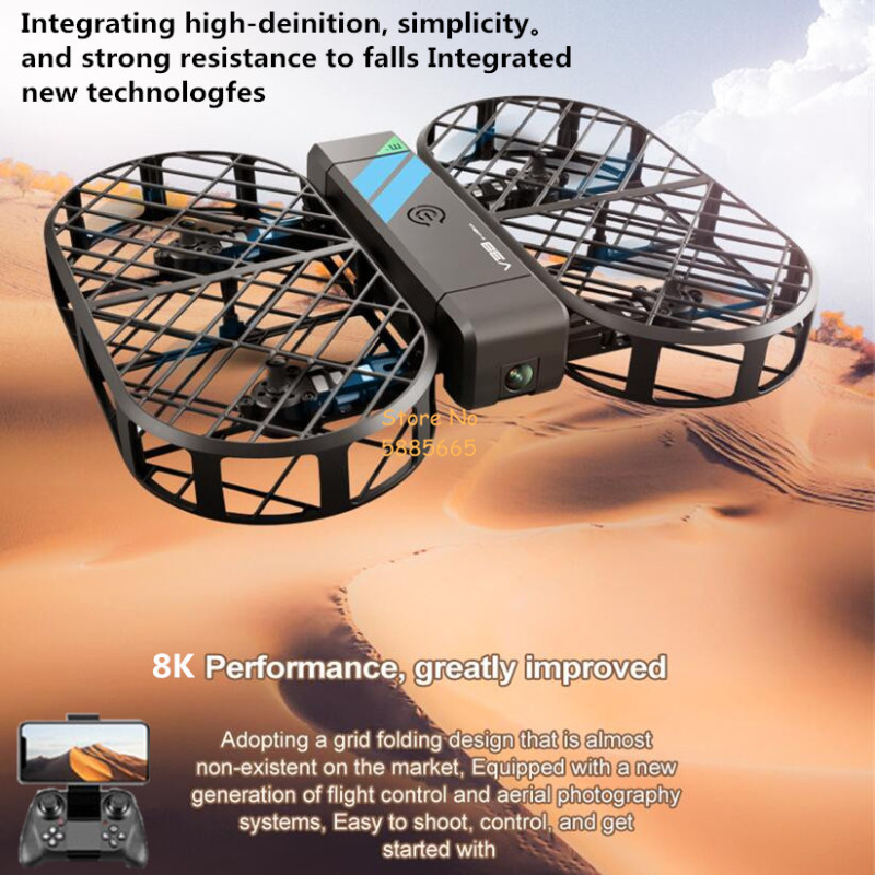 8K HD Camera 360° Protection O - Drone Rc App recension och pris