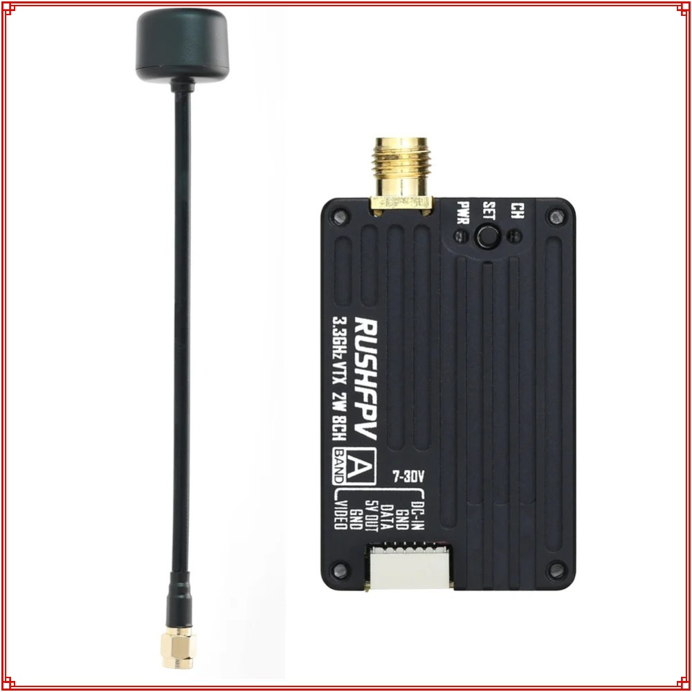 2026 New RUSHFPV 3.3G 2W VTX T - Drone Rc Controller recension och pris