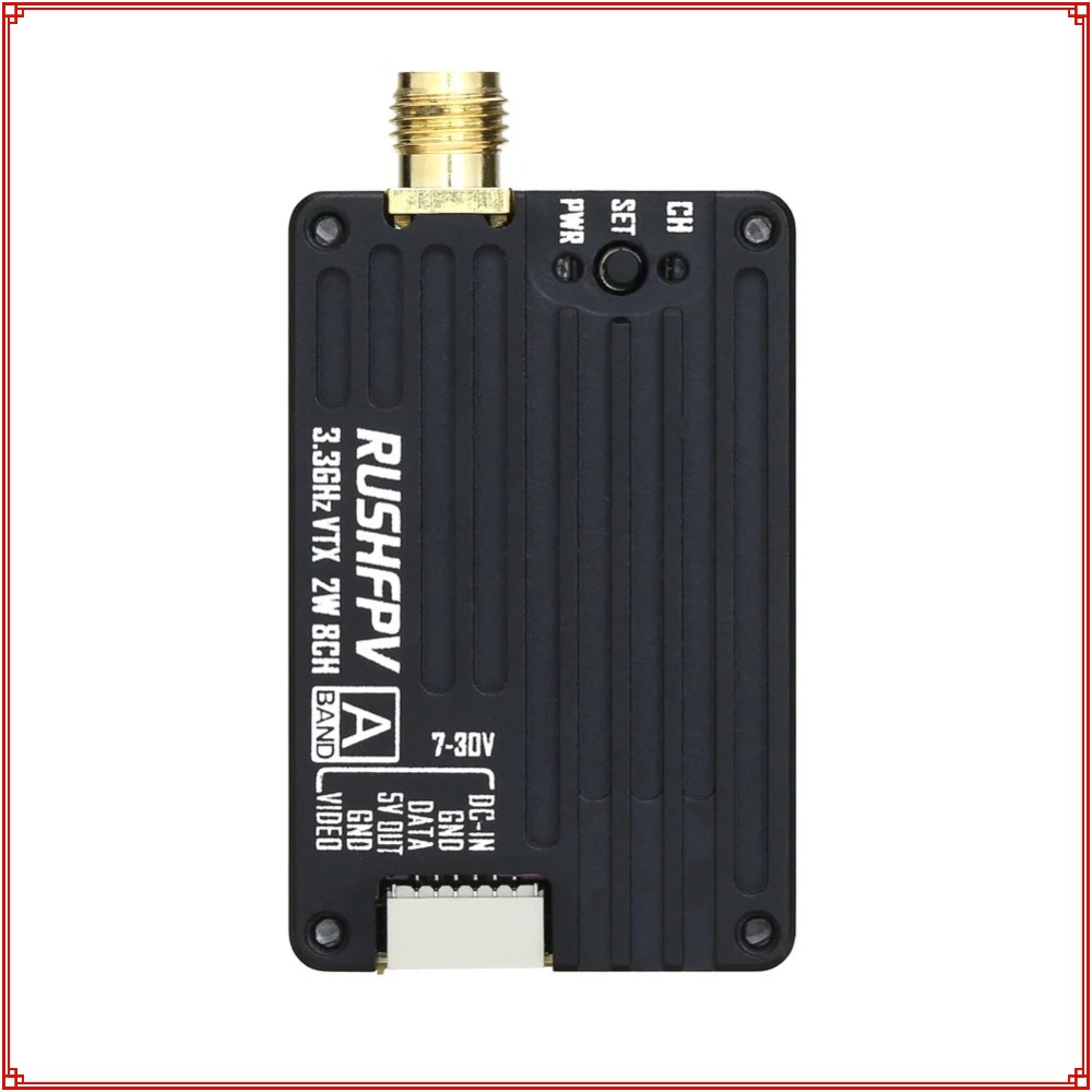 2026 New RUSHFPV 3.3G 2W VTX T - Drone Rc Controller recension och pris