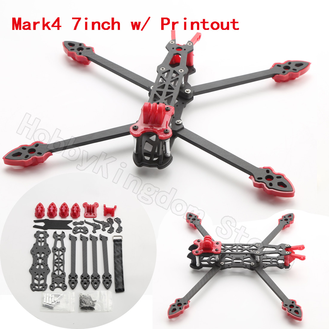 Mark4 7 inch FPV Drone Frame 2 - Carbon Fiber Drone Arm recension och pris