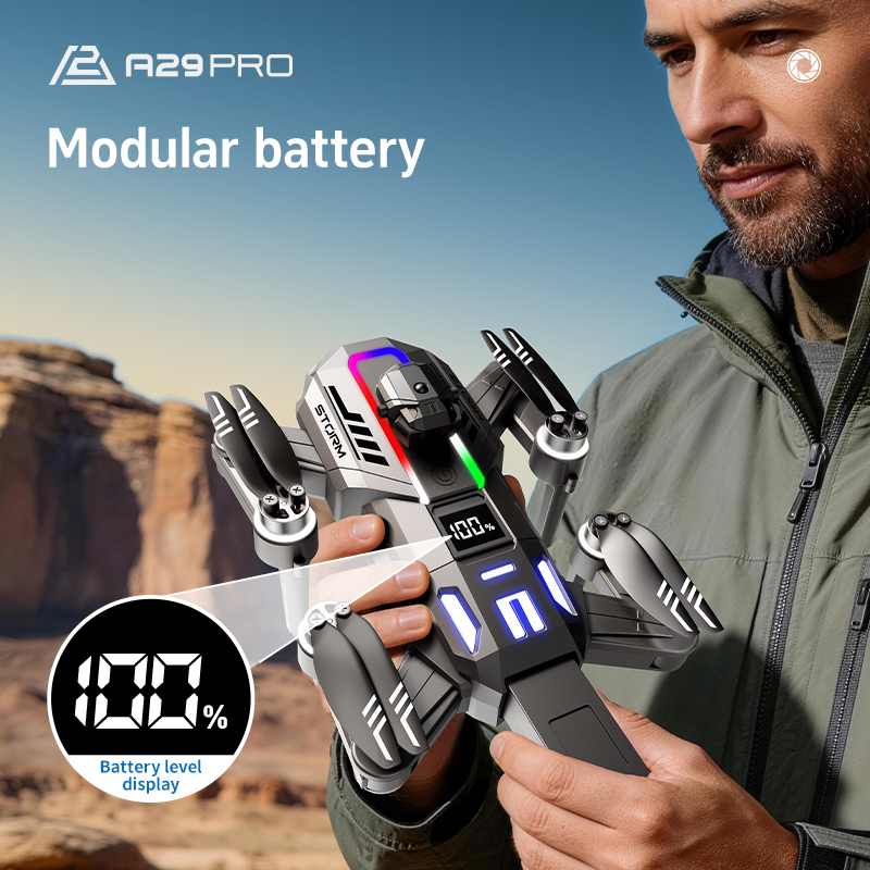RC FPV Quadcopter A29 Mecha St - Drone Rc App recension och pris
