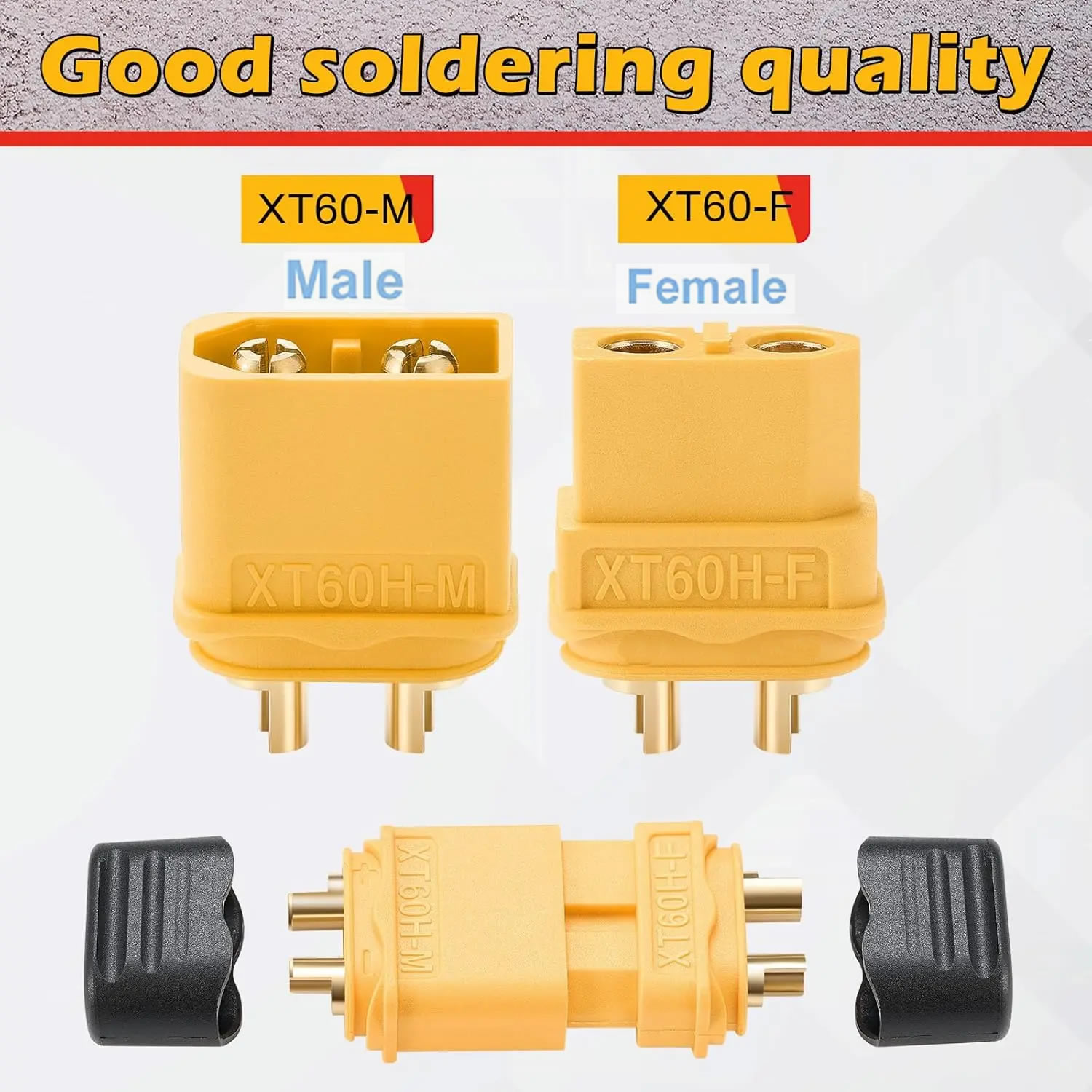 XT60 Connector Plug with Sheat - Drone Rc Link recension och pris