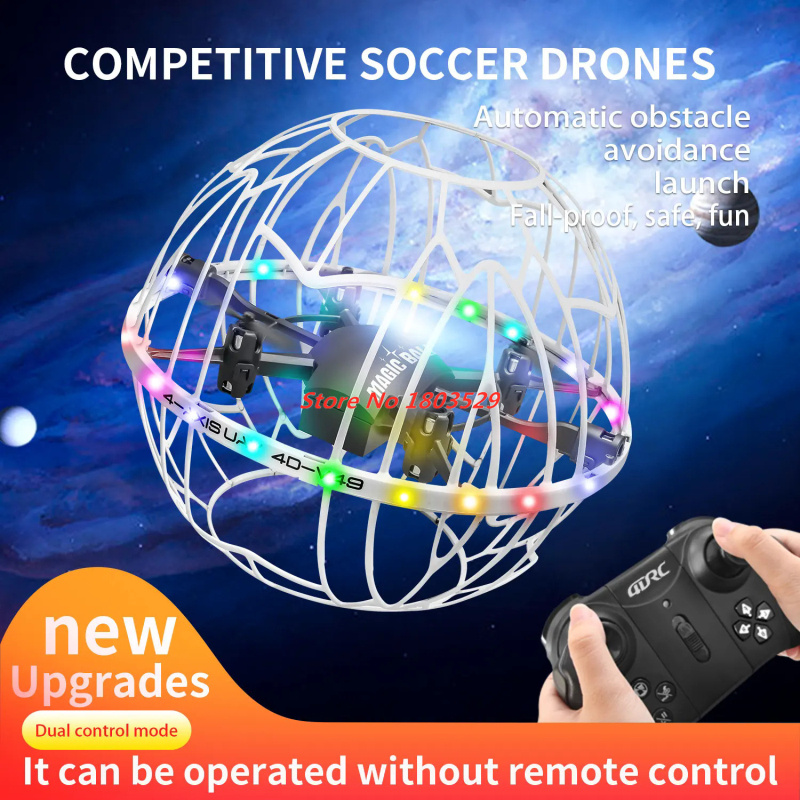 RC Dron Full Protection Footba - Dron Rc Quadcopter recension och pris