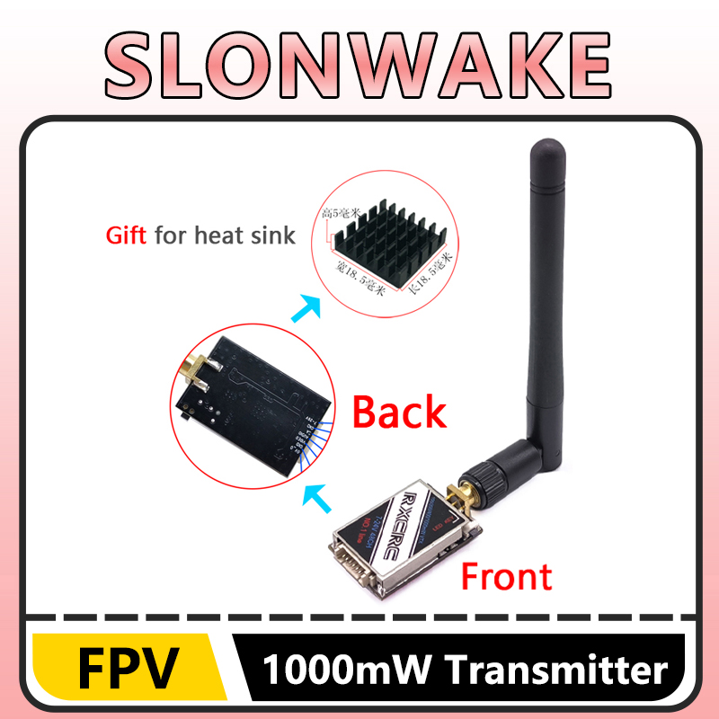 SLONWAKE  5.8G 48CH 1W VTX 100 - Rc Transmitter Drone recension och pris