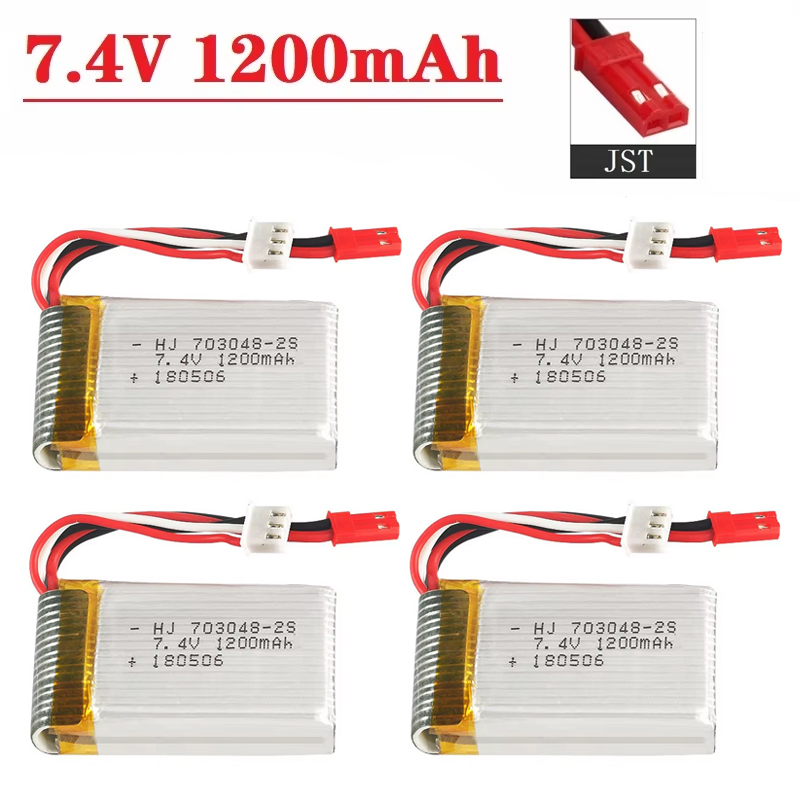 Lipo Battery 2S 7.4V 1200mAh 7 - Drone Rc Link recension och pris
