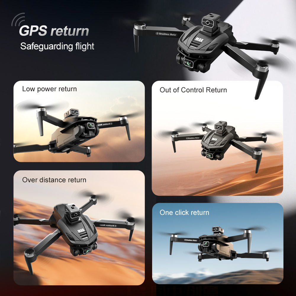 V168 PRO Max GPS Drone 8K Prof - Drone Rc App recension och pris