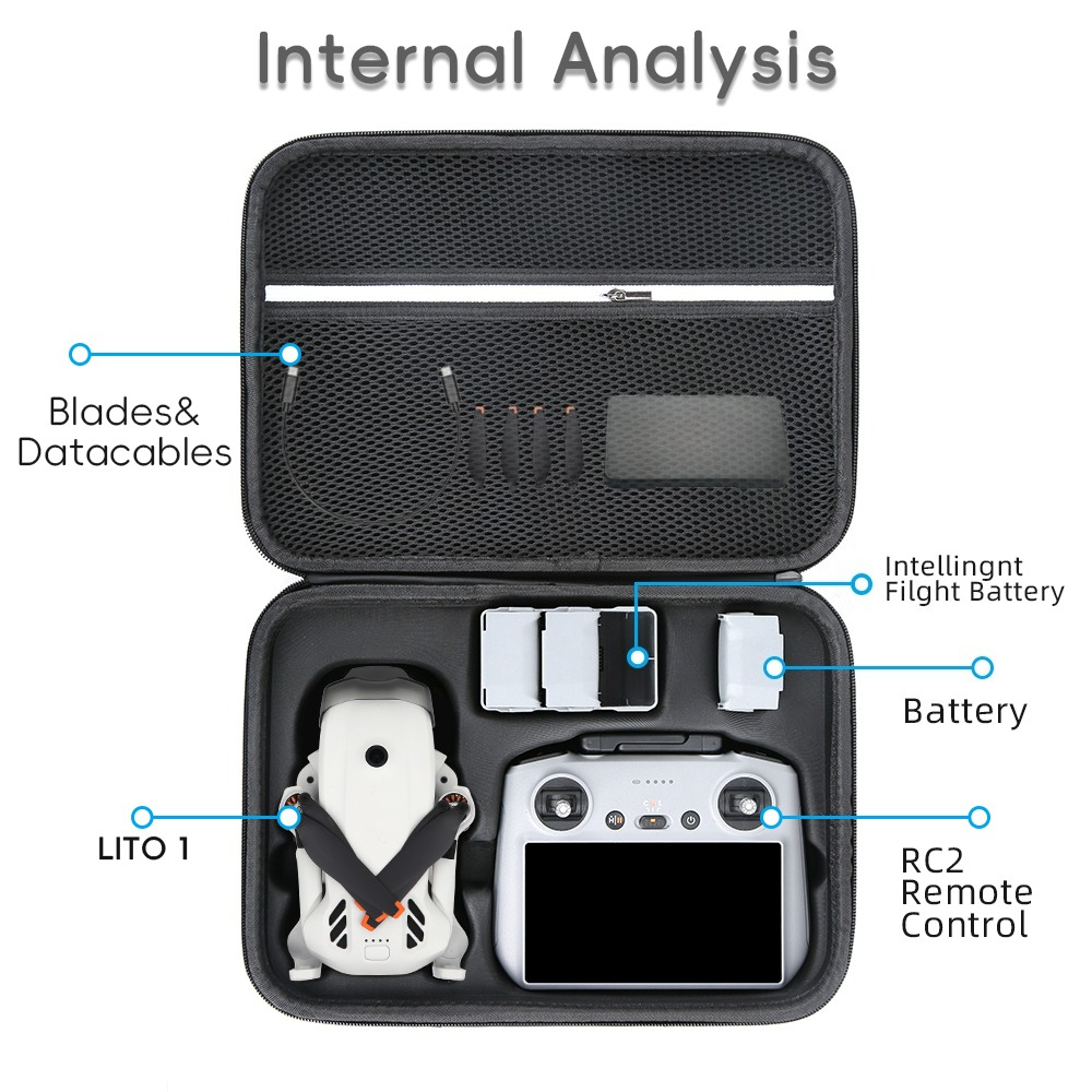 Portable Carrying Case For DJI - Drone Dji Rc N3 recension och pris