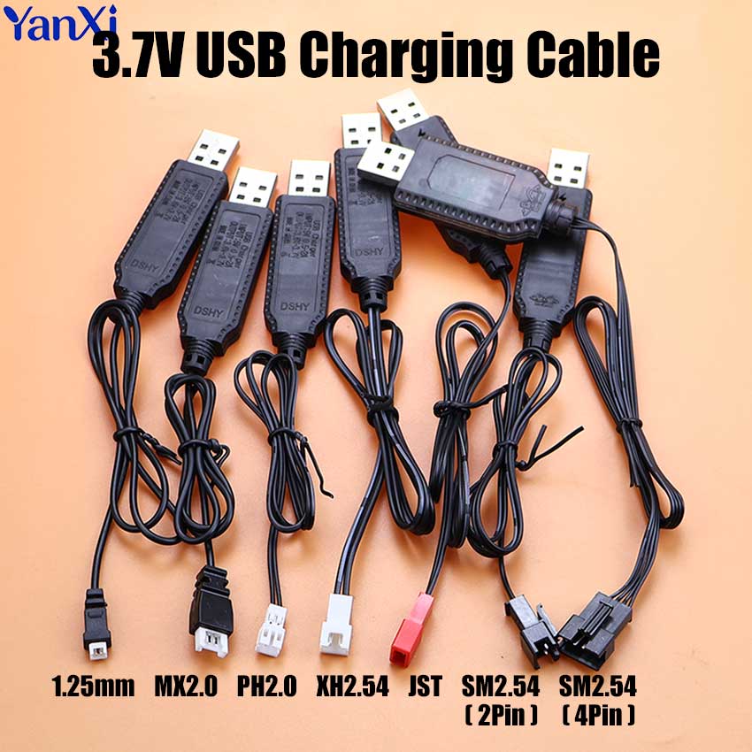 USB Charger Cable For 3.7V Lit - Dron Rc Quadcopter recension och pris