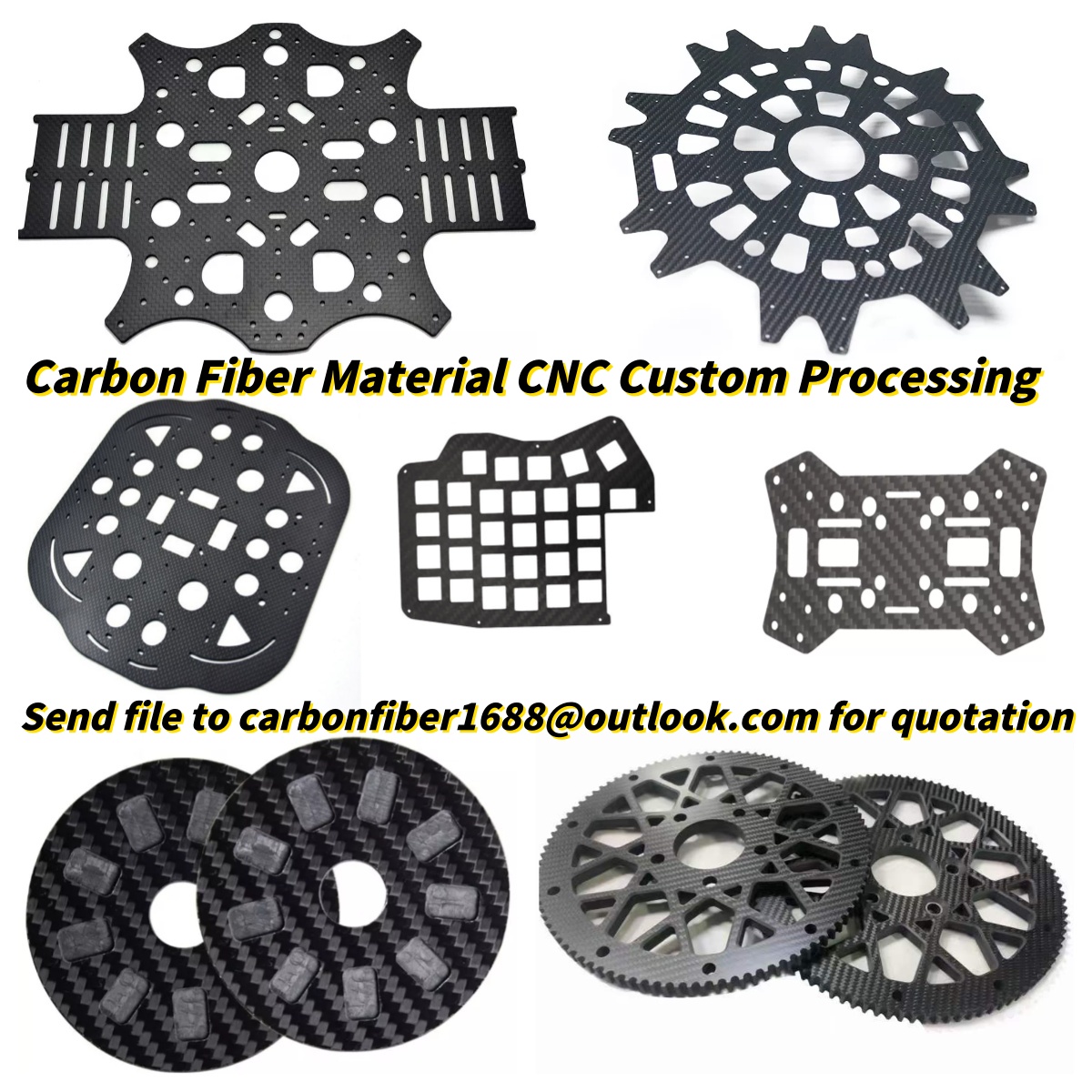 Carbon Fiber Sheet Plate Proce - Carbon Fiber Drone Arm recension och pris