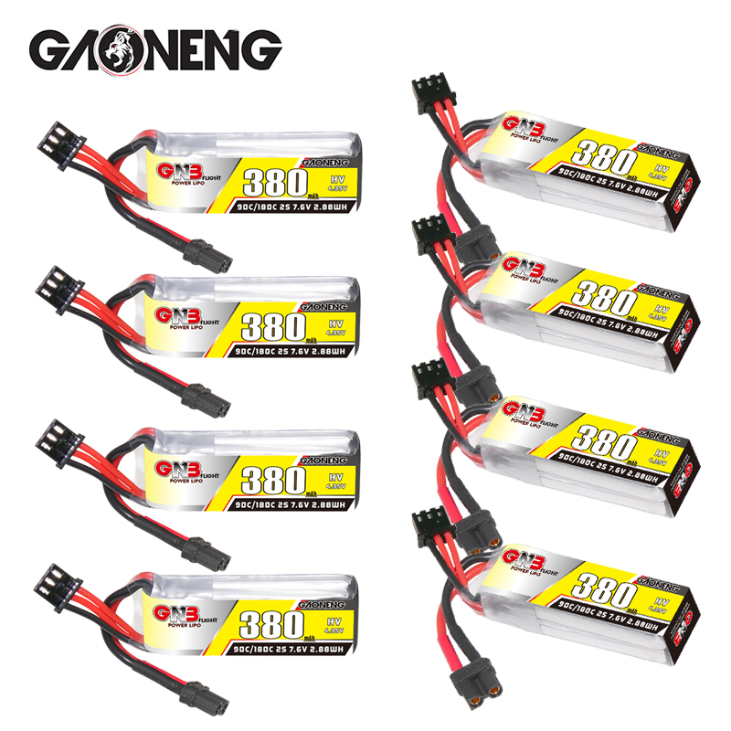 GNB 2S 7.6V 380mAh 90C/180C Li - Dron Rc Quadcopter recension och pris