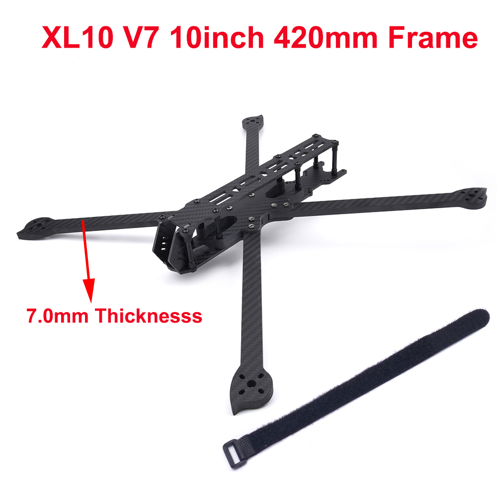 XL10 V7 10inch 420 420mm Wheel - Carbon Fiber Drone Arm recension och pris