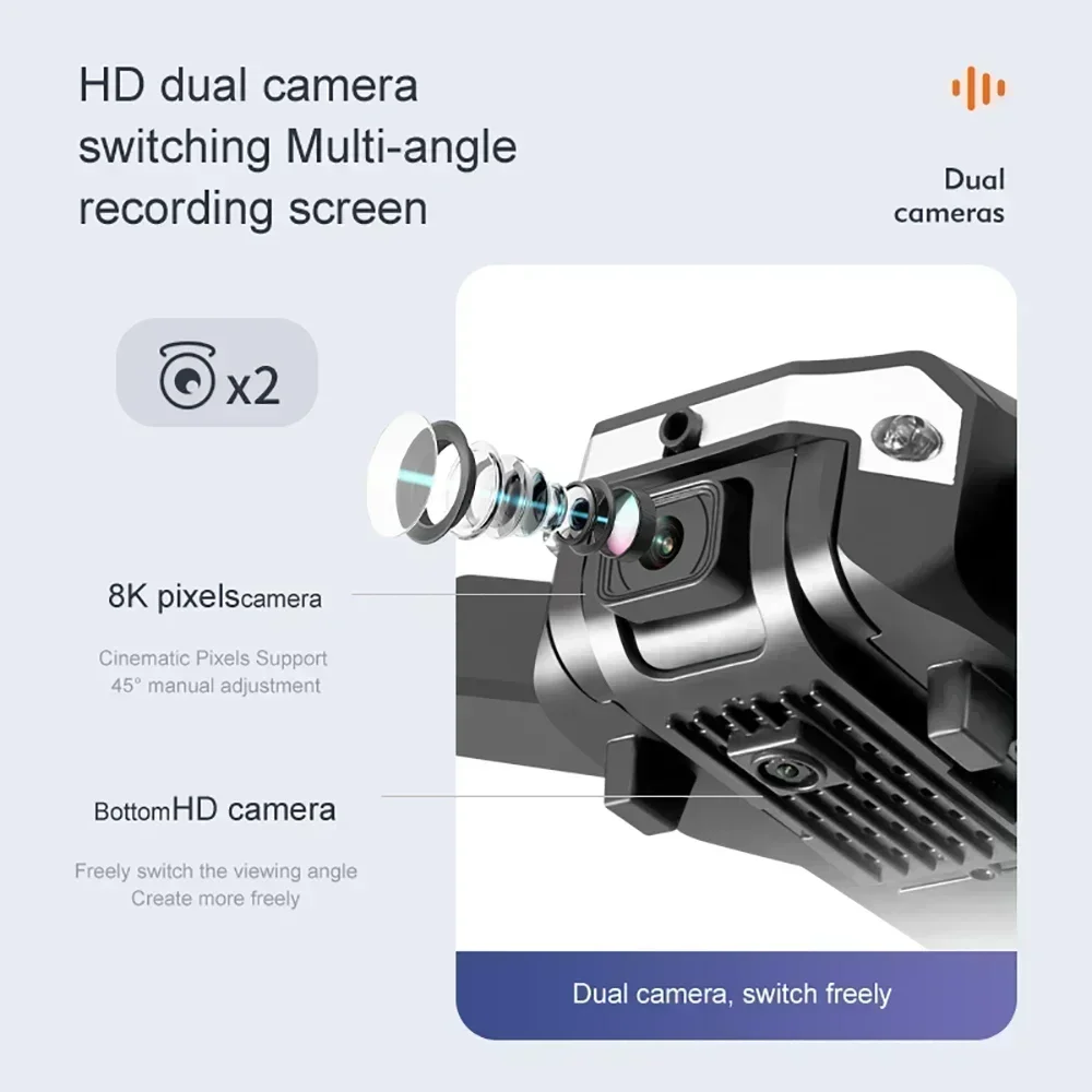 G6 pro Drone with 8K Dual Came - Drone Rc App recension och pris