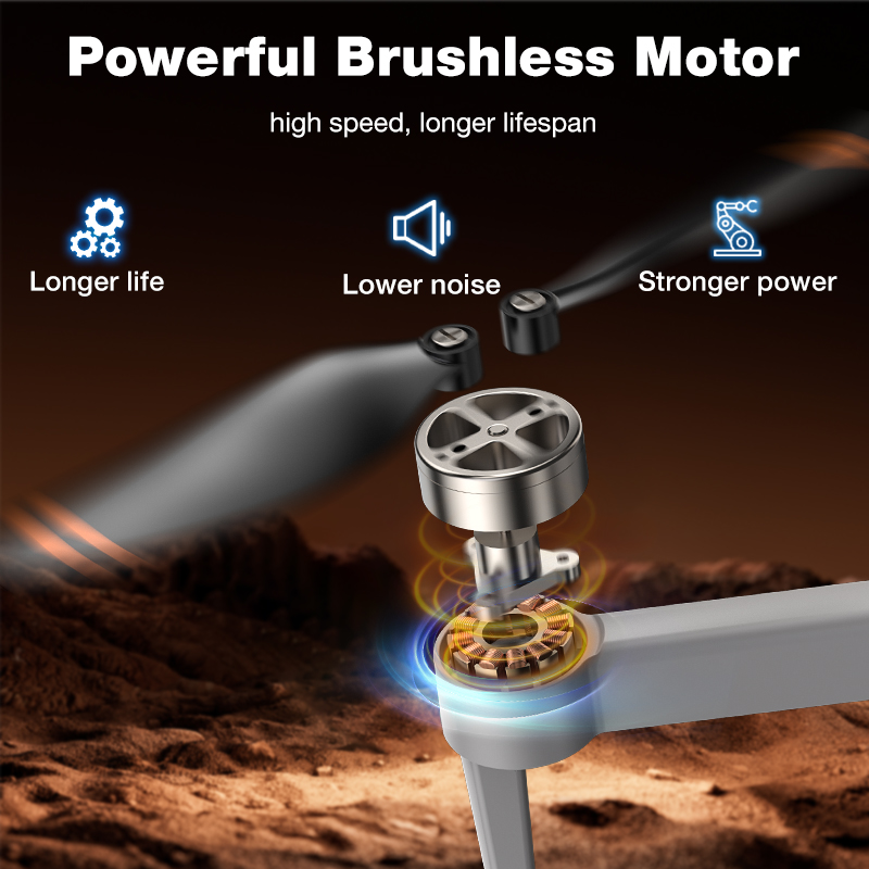 NEW Hot L017 Pro Drone Brushle - Drone Rc App recension och pris