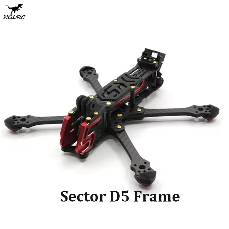 HGLRC Sector X5 210mm Sector D - Carbon Fiber Drone Arm recension och pris
