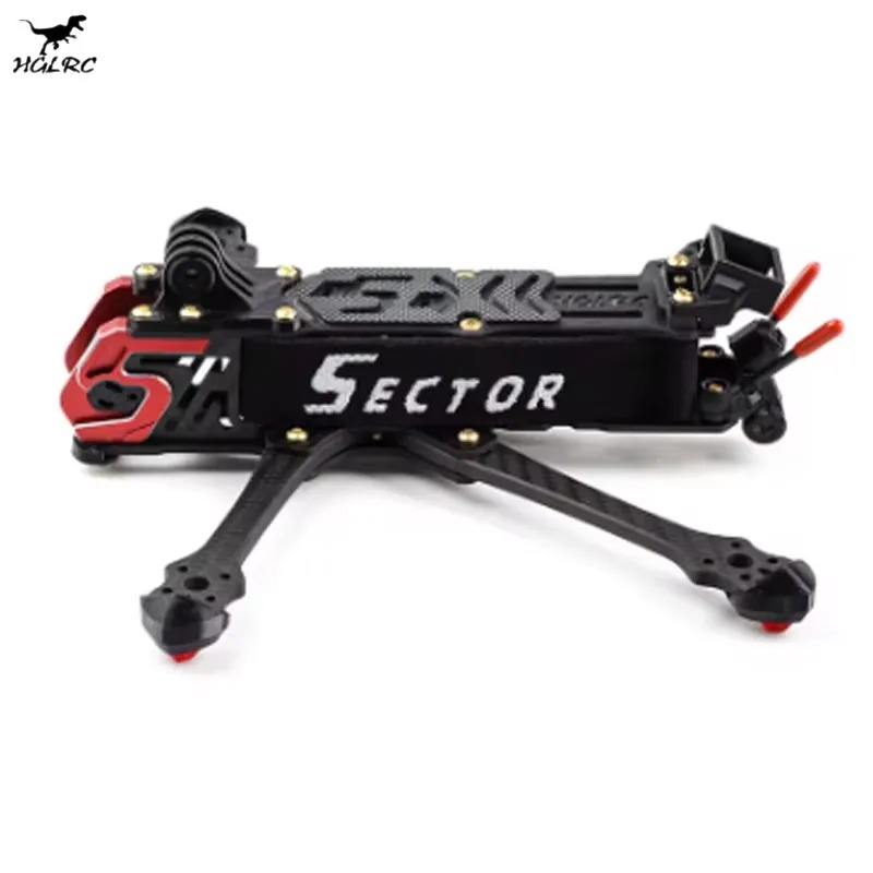 HGLRC Sector X5 210mm Sector D - Carbon Fiber Drone Arm recension och pris
