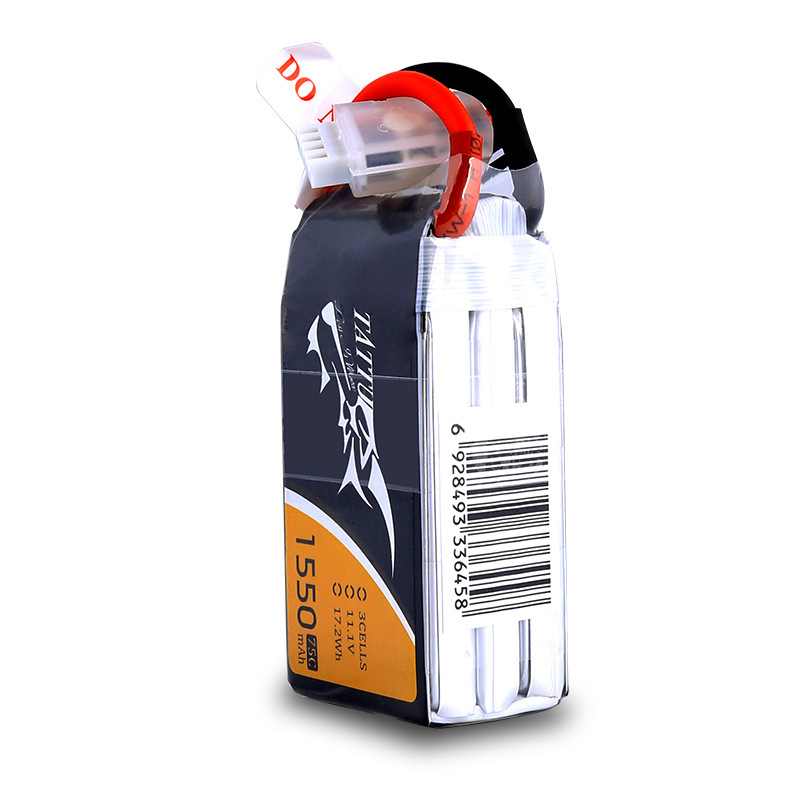 TATTU 3S 11.1V 1550mAh 75C LiP - Drone Rc Link recension och pris
